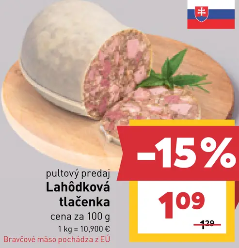 Lahôdková tlačenka