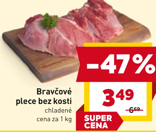 Bravčové plece bez kosti