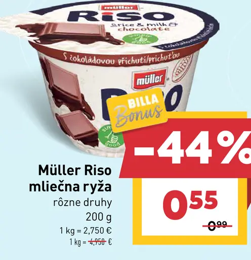 Müller Riso mliečna ryža