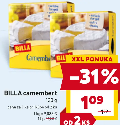 BILLA camembert