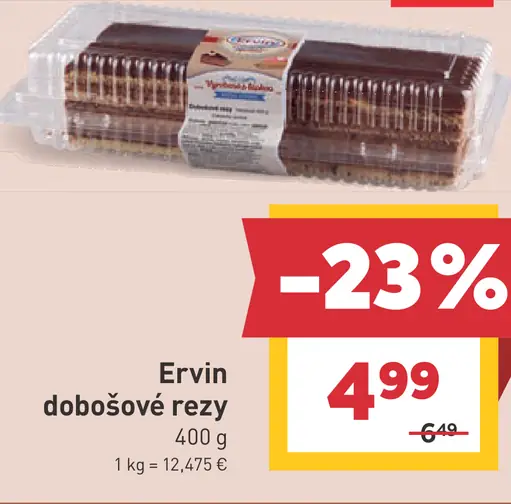 Ervin dobošové rezy