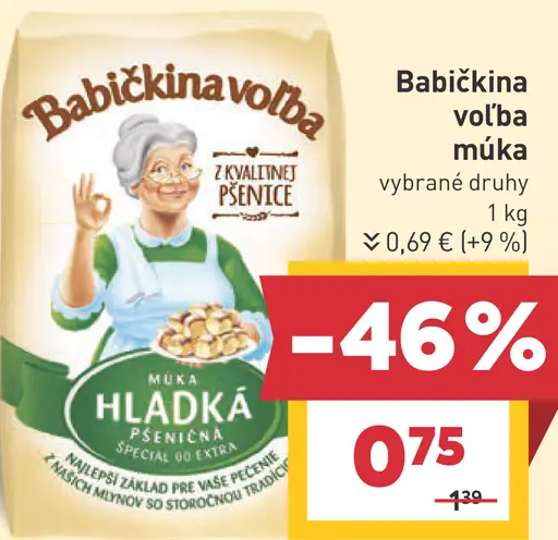 Babičkina voľba múka