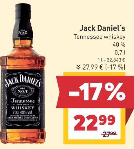 Jack Daniel's Tennessee Whiskey