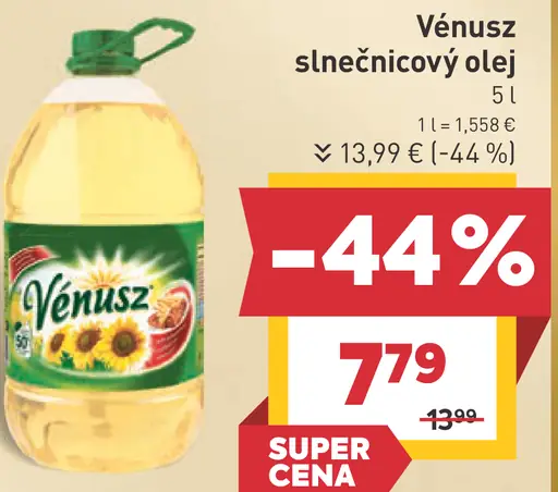 Vénusz slnečnicový olej