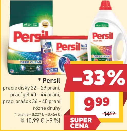 Persil prací gél