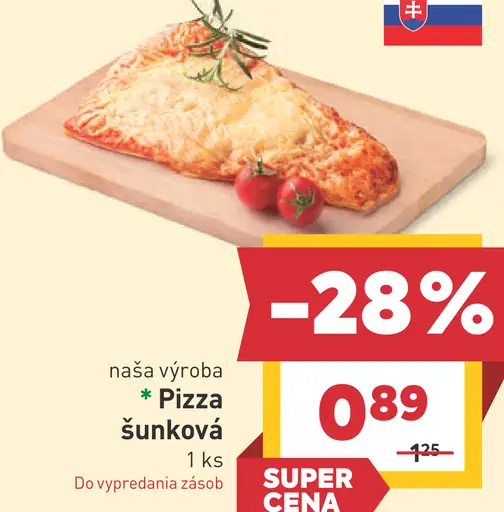 Pizza šunková