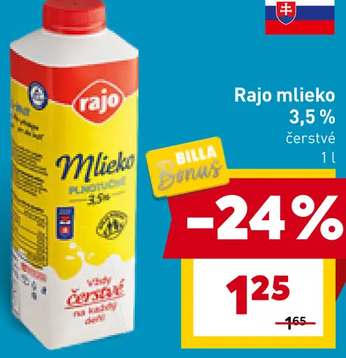 Rajo mlieko