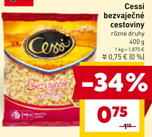 Cessi bezvaječné cestoviny