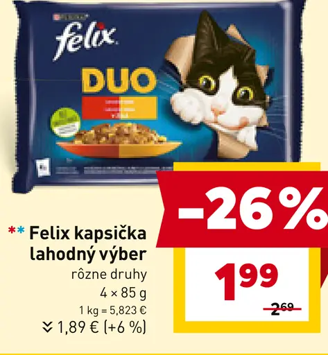 Felix kapsička lahodný výber