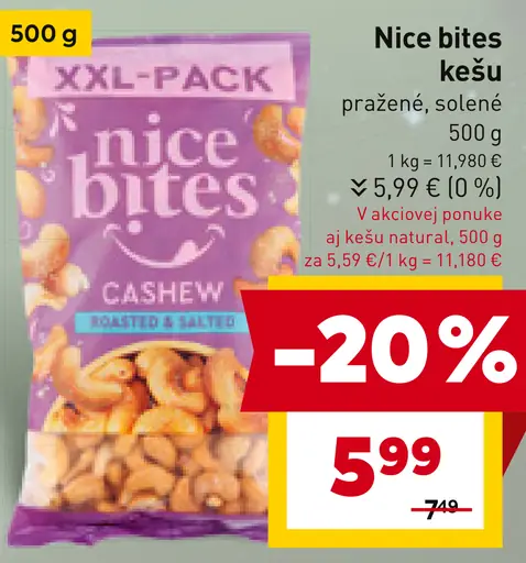 Nice bites kešu