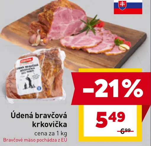 Údená bravčová krkovička