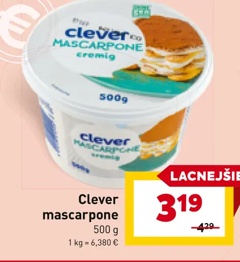 Clever mascarpone