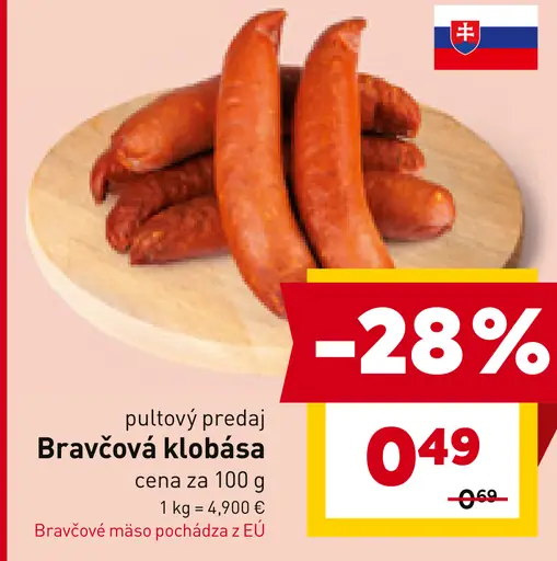 Bravčová klobása