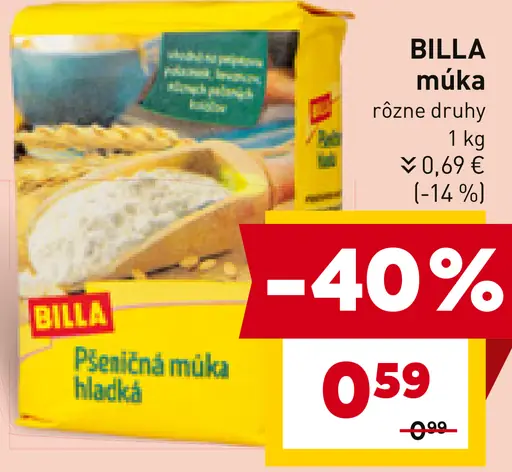 BILLA múka