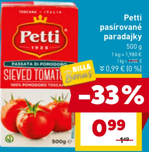 Petti pasírované paradajky