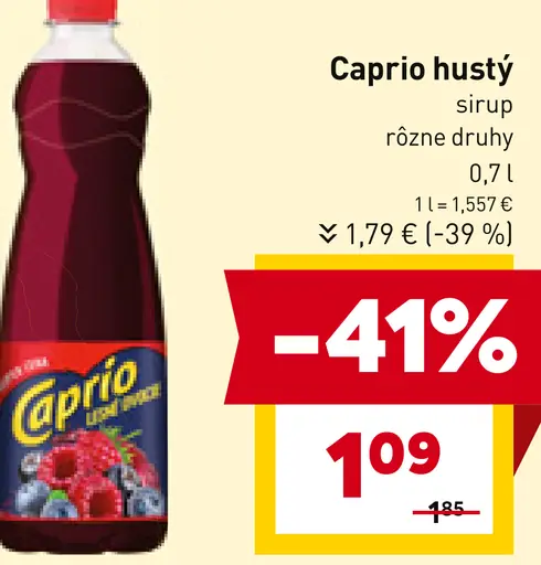 Caprio hustý