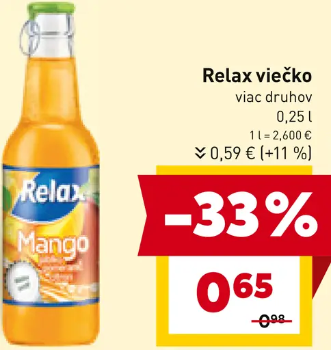 Relax viečko Mango