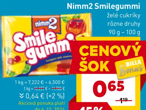 Nimm2 Smilegummi