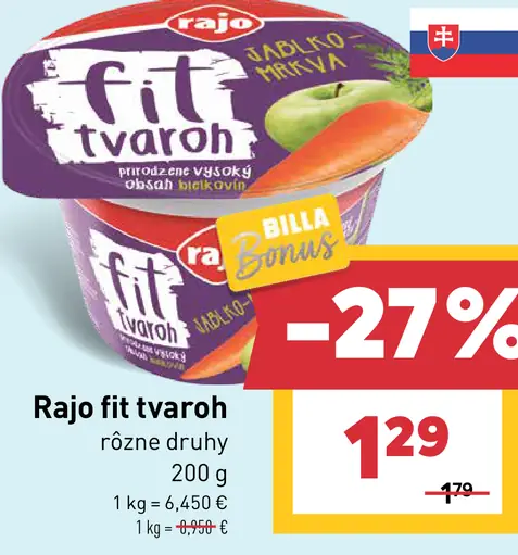 Rajo fit tvaroh