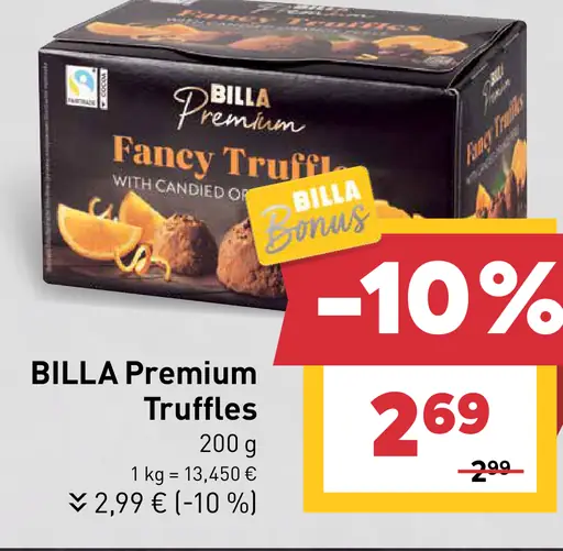 BILLA Truffles