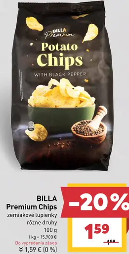 BILLA Premium Chips