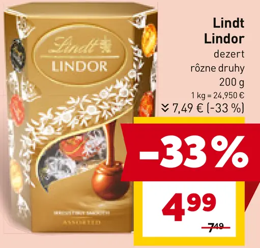 Lindt Lindor dezert