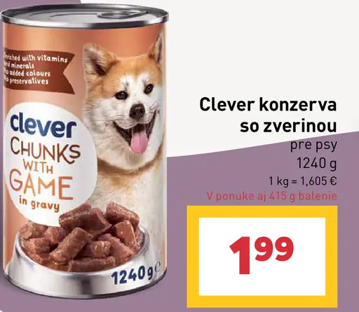 Clever konzerva so_zverinou