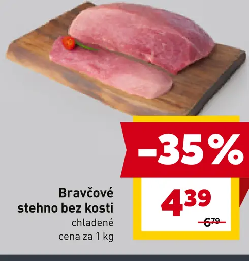 bravčové stehno bez kosti