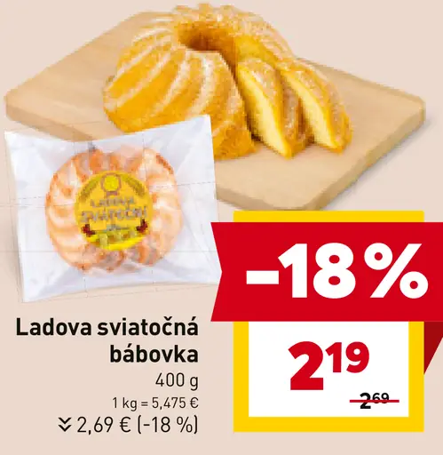 Ladova sviatočná bábovka