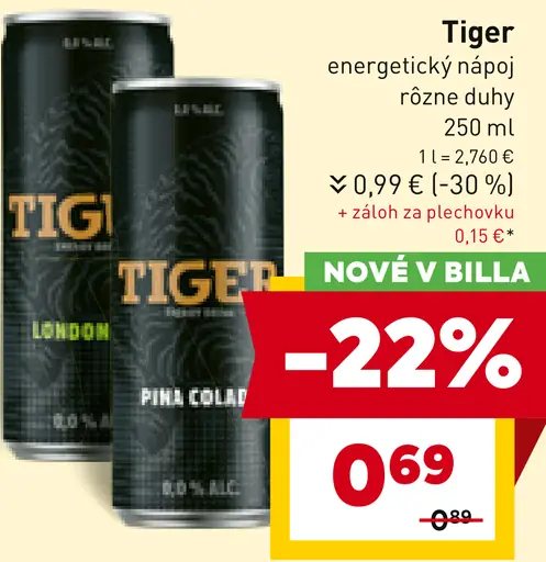 TIGER Energetický nápoj