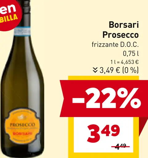 Borsari prosecco