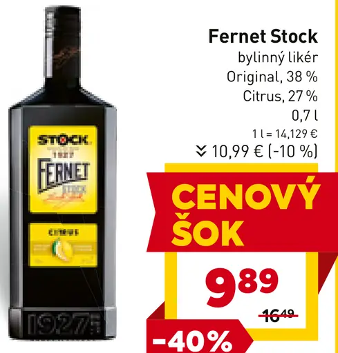 Fernet Stock