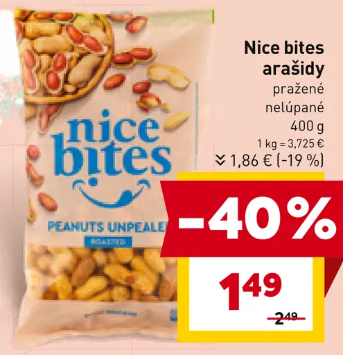 Nice bites arašidy