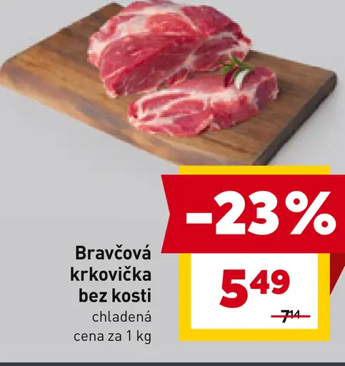 Bravčová krkovička bez kosti