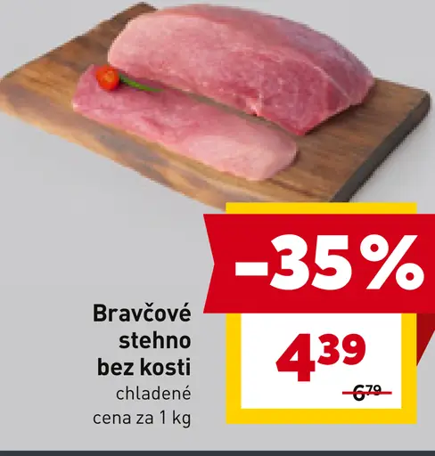 bravčové stehno bez kosti