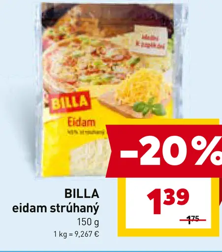 eidam strúhaný