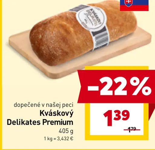 Kváskový Delikates Premium