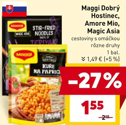 Maggi Dobré Hosti, Amore Mio, Magic Asia