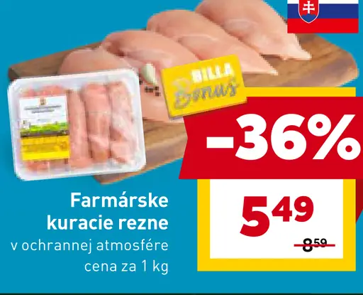 Farmárske kuracie reze