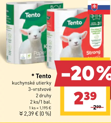 Tento kuchynské utierky