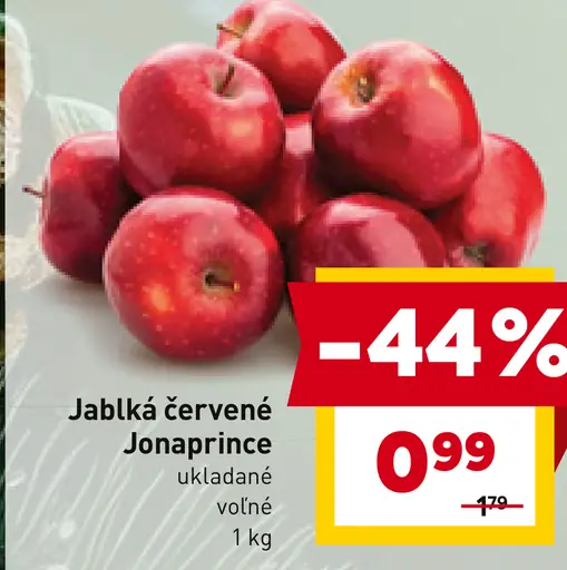 Jablká červené Jonaprince