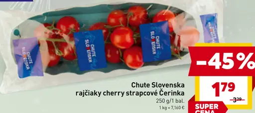 rajčiaky cherry strapcové Čerinka