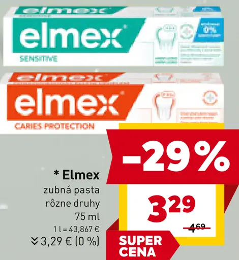 elmex sensitive zubná pasta