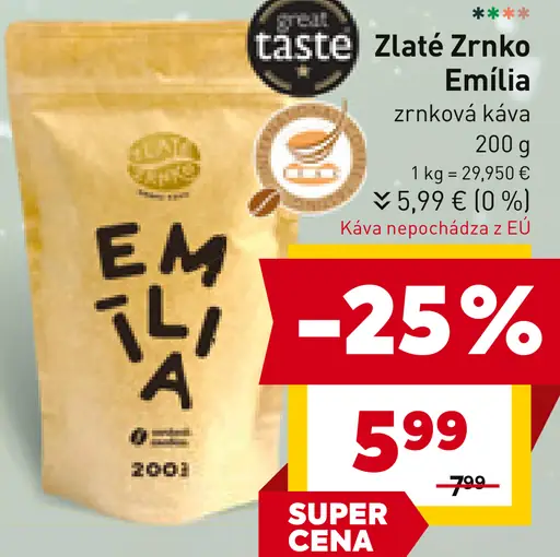 ZLATÉ ZRNKO Emília