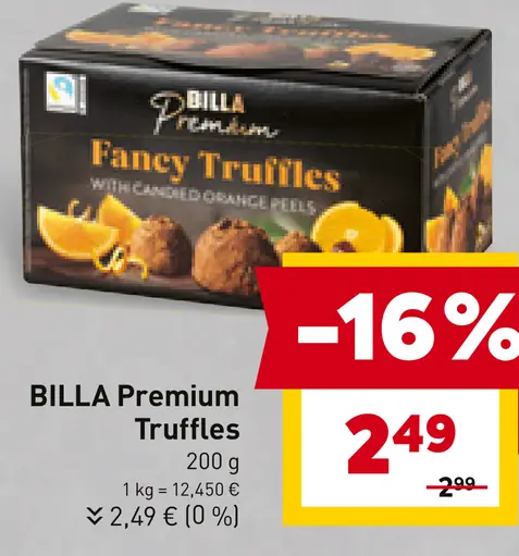 BILLA Premium Truffles