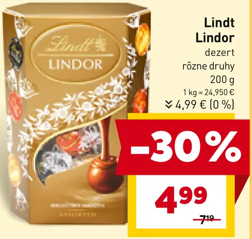 Lindt Lindor dezert