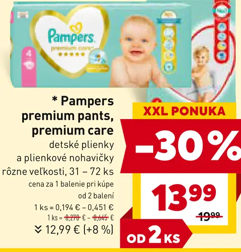 Pampers premium pants