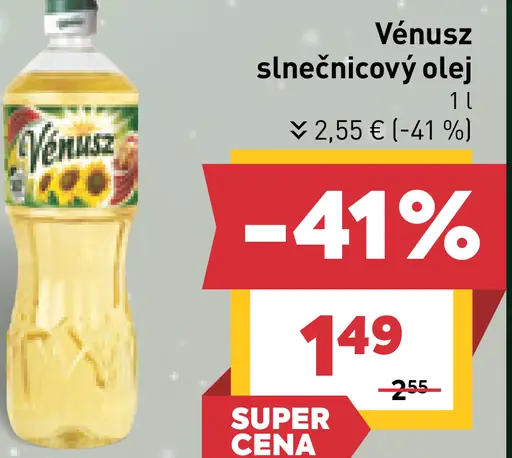 Vénusz slnečnicový olej