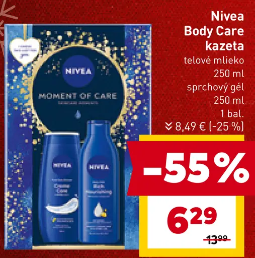 Nivea Body Care kazeta