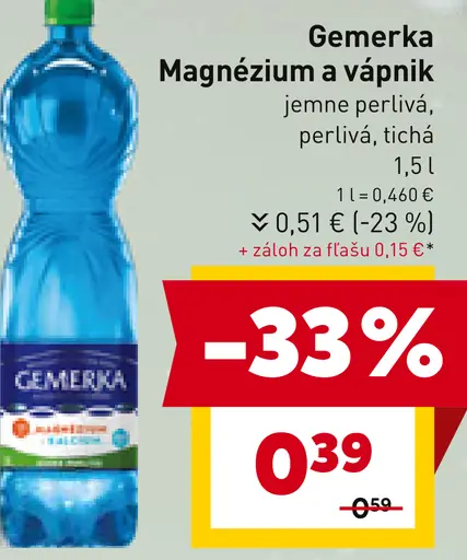 Gemerka Magnézium a vápnik